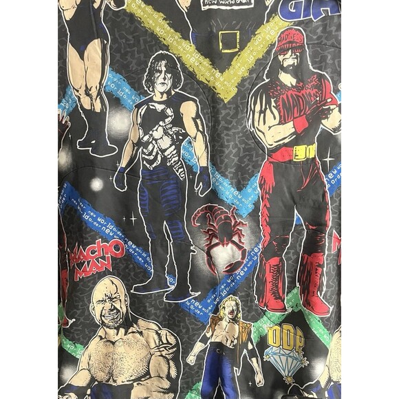 Vintage 1998 WCW NWO Full Size Comforter Sting Hulk Hogan Goldberg Macho DDP - Picture 1 of 5